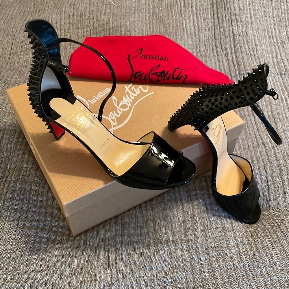 Christian Louboutin black heels